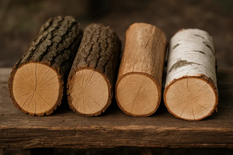 Populaire houtsoorten: eikenhout, haagbeukhout, beukenhout en berkenhout