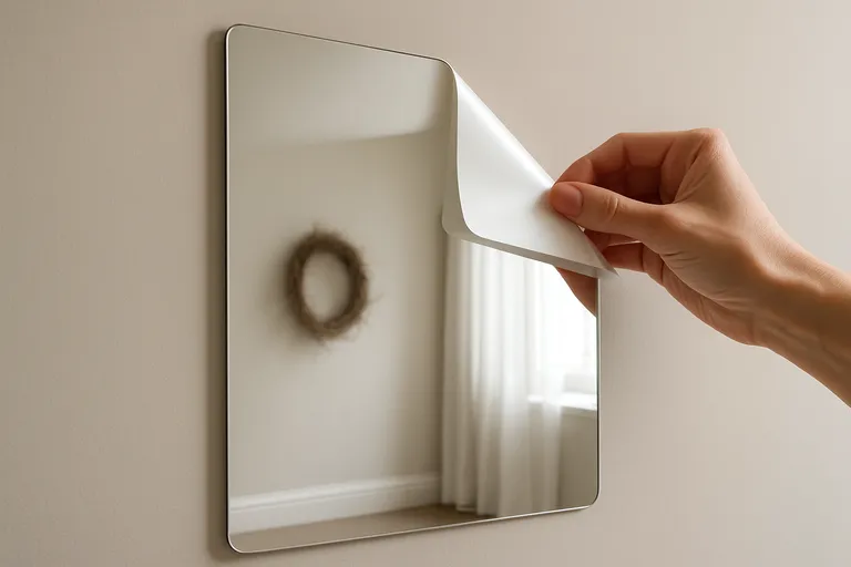 Wat is een plakspiegel?